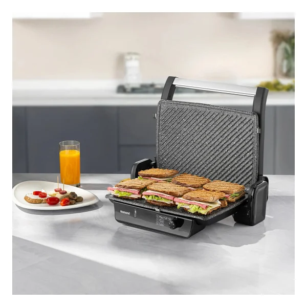 Homend Toastbuster 1334h Mat Siyah 1800 W Tost Makinesi - Görsel 8
