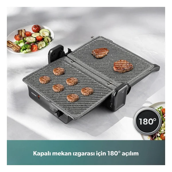 Homend Toastbuster 1334h Mat Siyah 1800 W Tost Makinesi - Görsel 6