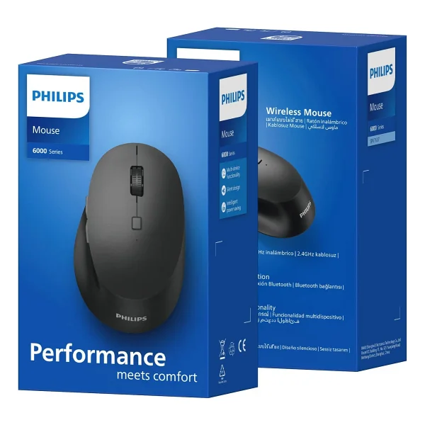 Philips Spk7607 Sessiz Optik Kablosuz Mouse - Görsel 9