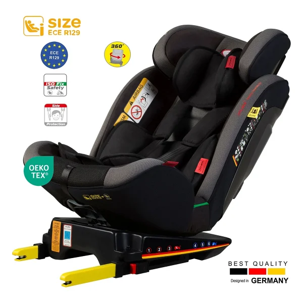 Holmer Kids Maxi Protect Aero 3d Gri 0-36 Kg Oto Koltuğu - Görsel 10