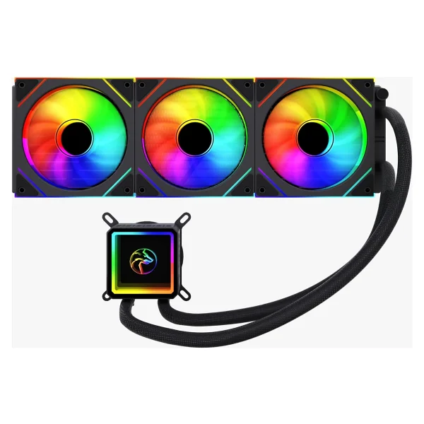 Gametech Hydra Ahd360b Argb 360 Mm Siyah İşlemci Sıvı Soğutucu - Görsel 2
