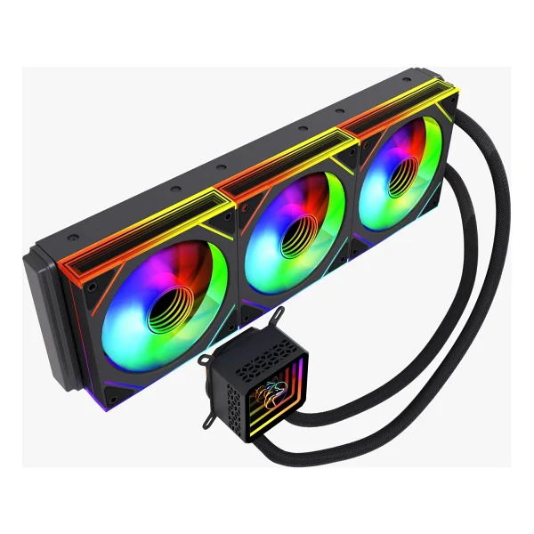 Gametech Hydra Ahd360b Argb 360 Mm Siyah İşlemci Sıvı Soğutucu - Görsel 3