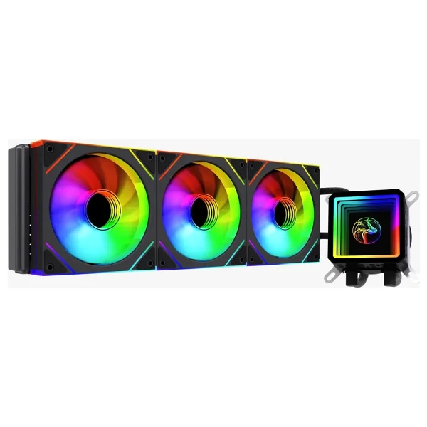 Gametech Hydra Ahd360b Argb 360 Mm Siyah İşlemci Sıvı Soğutucu - Görsel 6