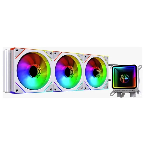 Gametech Hydra AHD360W ARGB 360 mm Beyaz İşlemci Sıvı Soğutucu - Görsel 5