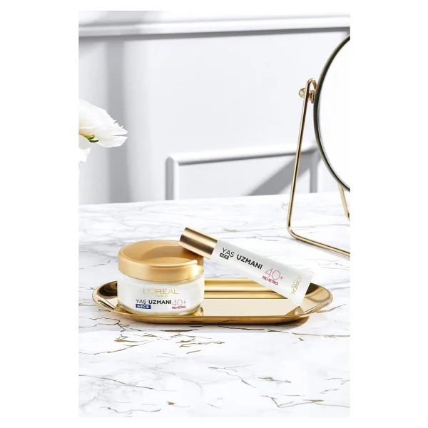 L'oreal Paris Yaş Uzmanı 40+ Kırışıklık Karşıtı Aydınlatıcı Göz Kremi 15 Ml - Görsel 5