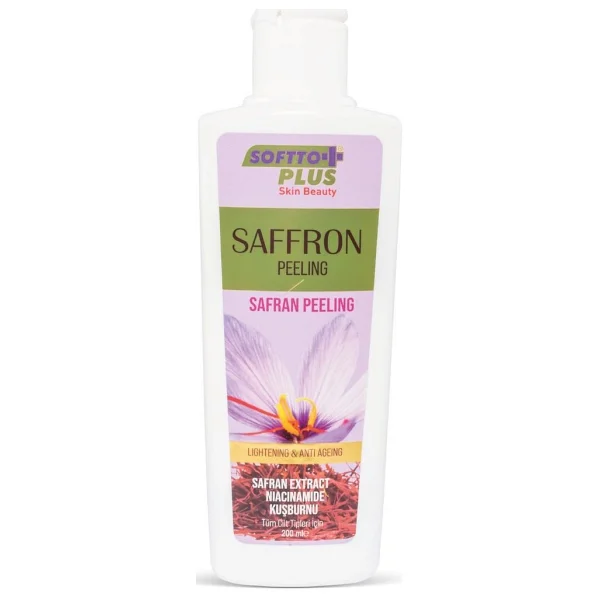 Softto Plus Safran Yaşlanma Karşıtı 200 ml Peeling - Görsel 3