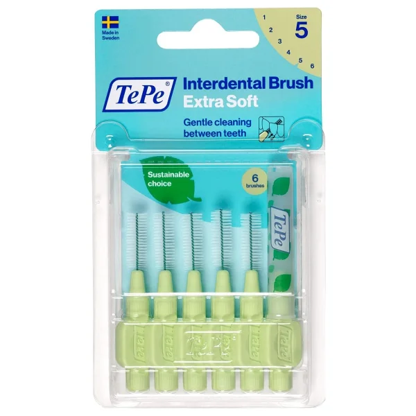 Tepe Extra Soft Sarı Iso 4 0.7 Mm 6'lı Arayüz Fırçası - Görsel 2
