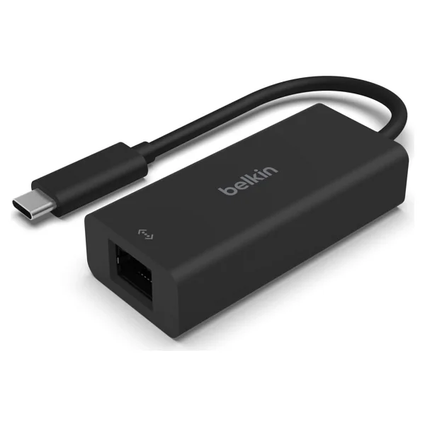 Belkin USB Type-C 2.5 GB Ethernet Adaptörü, USB, Thunderbolt 3 Ve 4, Lan Ağ Adaptörü, MacBook Pro/Air, iPad Pro, Xps, Surface Ve Diğer USB-C Aygıtlarıyla Uyumlu - Görsel 2