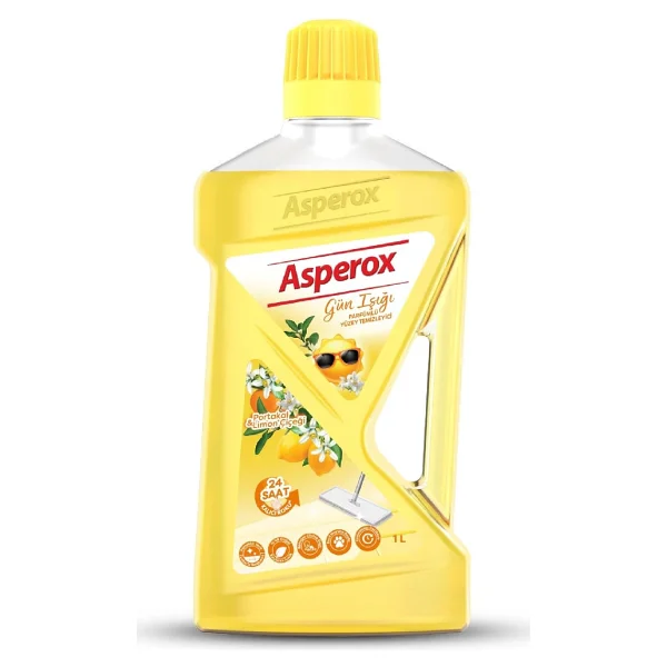Asperox Gün Işığı Portakal Ve Limon Çiçeği Yüzey Temizleyici 2.5 Lt - Görsel 8
