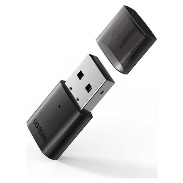 Ugreen Mini USB Dongle Bluetooth 5.0 Adaptör Siyah - Görsel 2