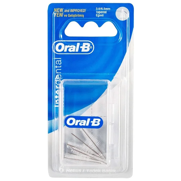 Oral-B Interdental 3.0 - 6.5 Mm 6'lı Arayüz Fırçası Yedeği - Görsel 2