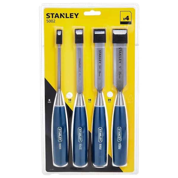Stanley St016129 4 Parça Klasik Mavi Seri Iskarpela Seti - Görsel 2