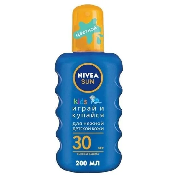 Nivea Sun Protect & Play 200 Ml 30 Faktör Çocuk Güneş Spreyi - Görsel 2
