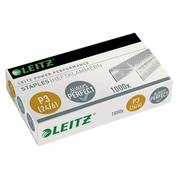 Leitz Power Performance Zımba Teli P3, 1000 Adet, Galvanizli, 55700000 24/6 Mm - Görsel 2