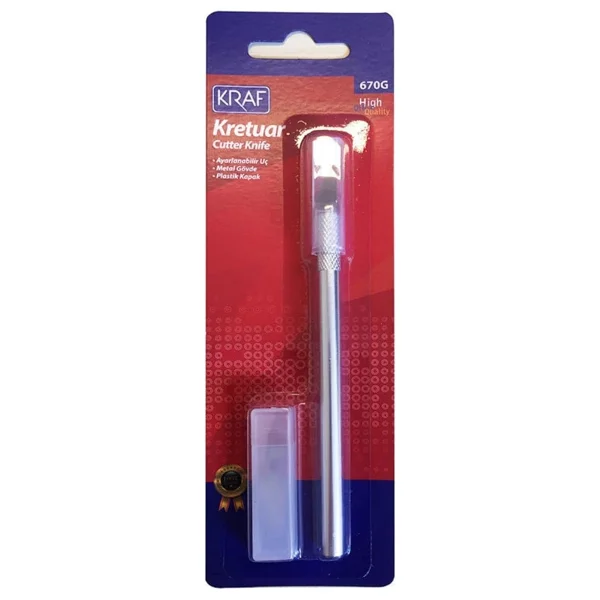 Kraf 670g Metal Saplı Kretuar Bıçağı - Görsel 3