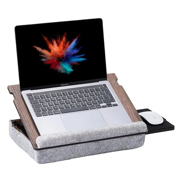 Vigo Wood - Ls051 Minderli Eğim Ayarlanabilir Mousepadli Laptop Sehpası - Görsel 2