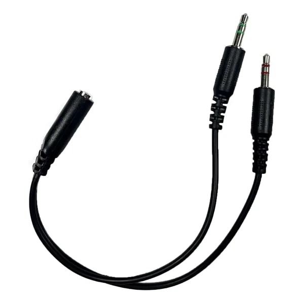 Gamepower 3.5mm Çift Jack Converter Ses Mikrofon Ayırıcı Kablo - Görsel 2