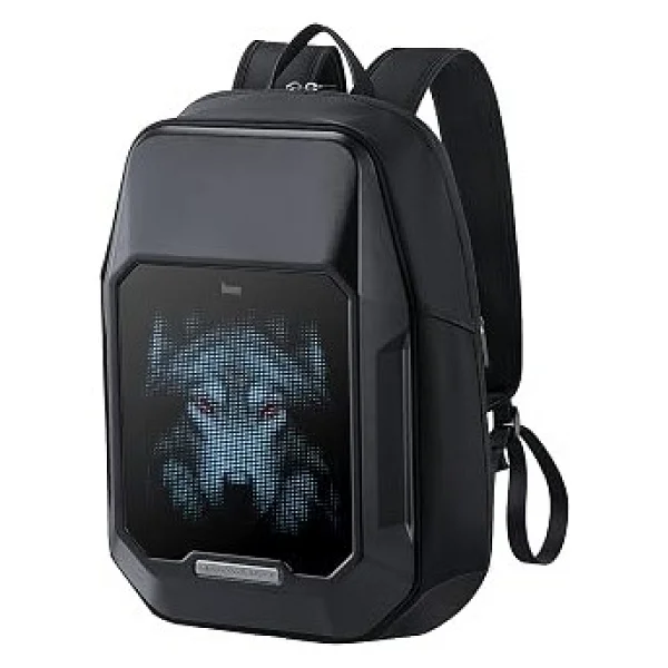 Divoom Pixoo Cyberbag Siyah Piksel LED Ekranlı Sırt Çantası - Görsel 3