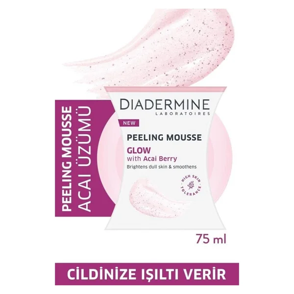 Diadermine Peeling Mousse-Glow With Acai Berry (50 Ml) - Görsel 2