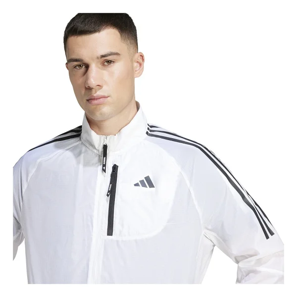 Adidas Own The Run 3-Stripes Packable Erkek Rüzgarlık - Görsel 4