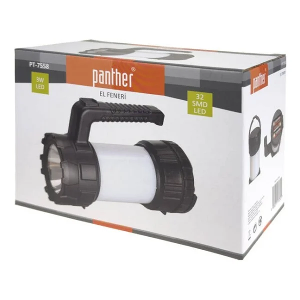 Panther Pt-7558 800 Lümen LED El Feneri - Görsel 4