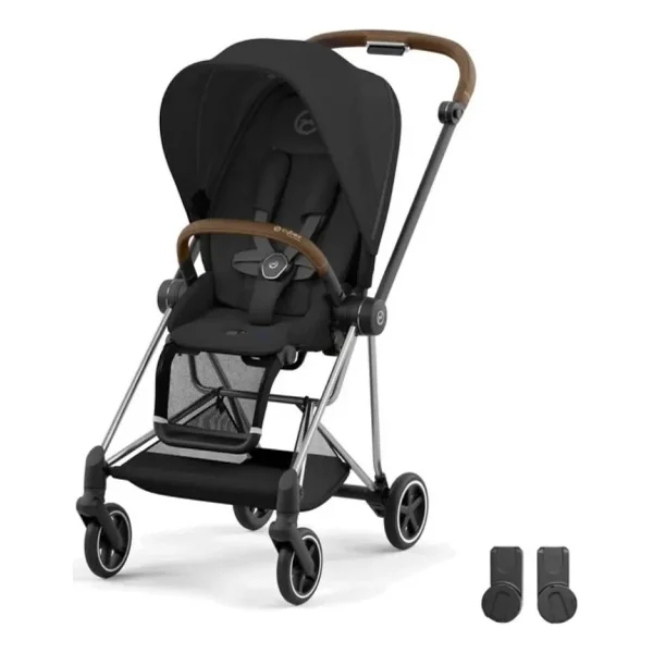 Cybex Mios Rose Gold-Sephia Black Bebek Arabası - Görsel 9