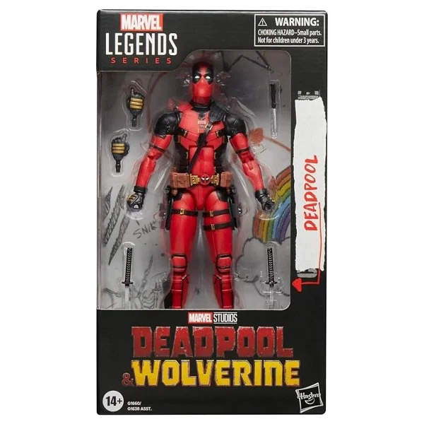 Marvel Legends Deadpool & Wolverine Deadpool Aksiyon Figürü G1638-G1660 - Görsel 3
