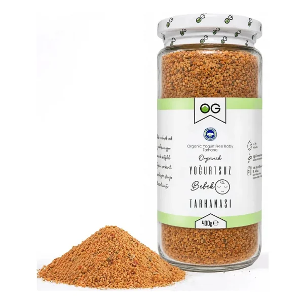 Og Natural Organik Yoğurtsuz Bebek Tarhanası 400 Gr - Görsel 2