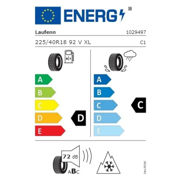 Laufenn I Fıt+ Lw31 225/40 R18 92v XL Kış Lastiği - 2025 - Görsel 6