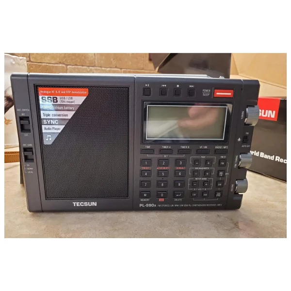 Tecsun Pl-990 Dijital Dünya Radyosu - Görsel 5