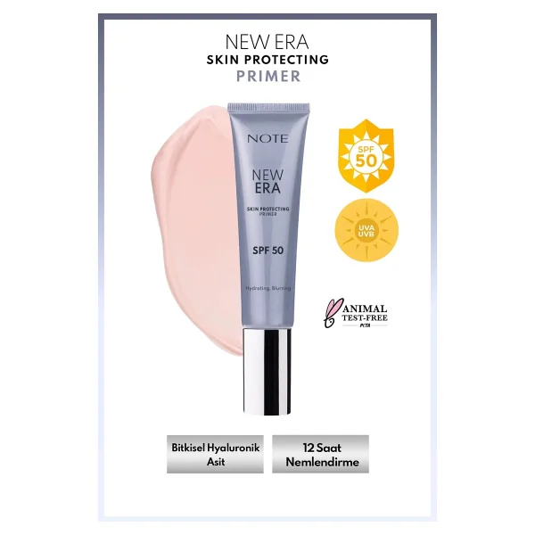 Note New Era Skin Protecting Nemlendirici Etkili Spf 50 35 Ml Makyaj Bazı - Görsel 2