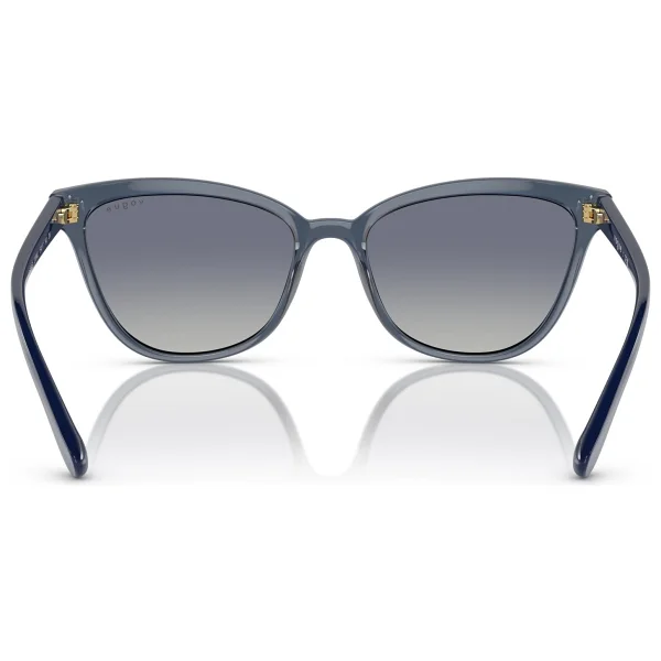 Vogue Vo5496sı 27644l Transparent Dark Blue-Blue Kadın Güneş Gözlüğü - Görsel 4