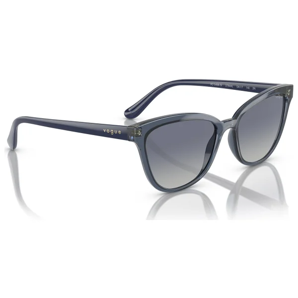 Vogue Vo5496sı 27644l Transparent Dark Blue-Blue Kadın Güneş Gözlüğü - Görsel 5
