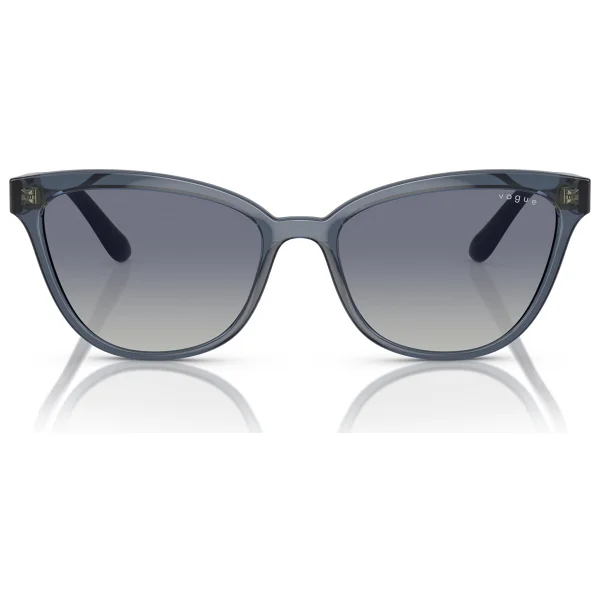 Vogue Vo5496sı 27644l Transparent Dark Blue-Blue Kadın Güneş Gözlüğü - Görsel 6