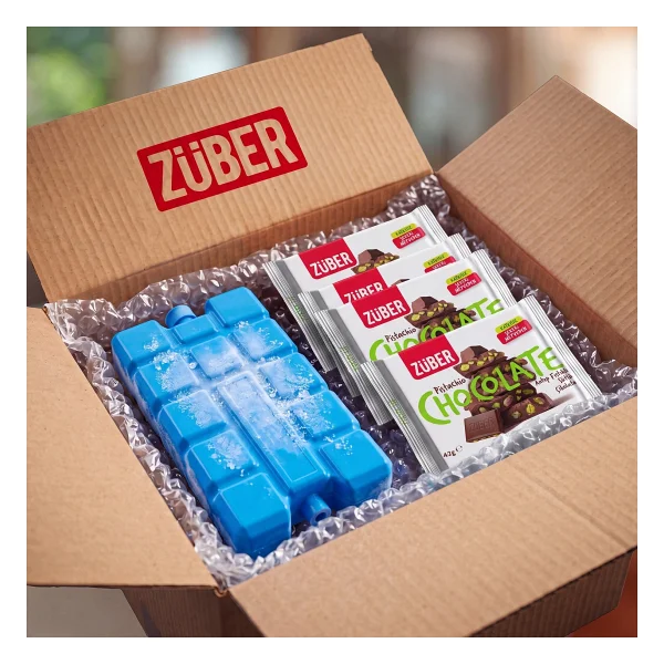 Züber Antep Fıstıklı Sütlü Çikolata 42g X 6 Adet - Görsel 6