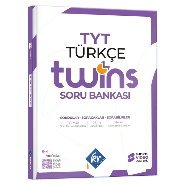 Kr Akademi Yayınları Tyt Twins Türkçe Soru Bankası - Görsel 3