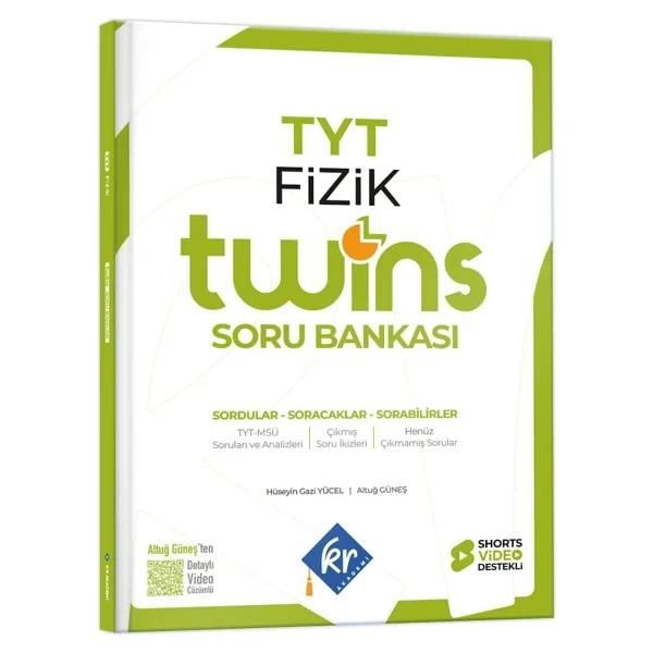 Kr Akademi Yayınları Tyt Twins Fizik Soru Bankası - Görsel 3