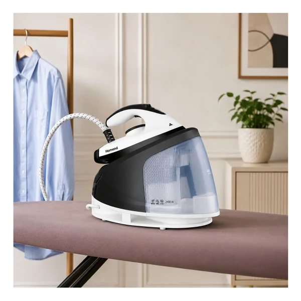 Homend Steamwork 1167h Siyah Beyaz 2400 W Buhar Kazanlı Ütü - Görsel 5