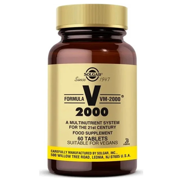 Solgar Vm 2000 Multivitamin 60 Tablet - Görsel 4