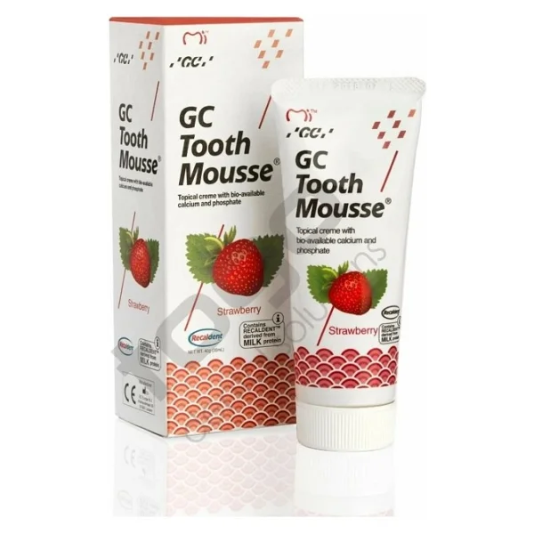 Gc Tooth Mousse Çilekli 40 Gr Diş Minesi Koruyucu Krem - Görsel 4