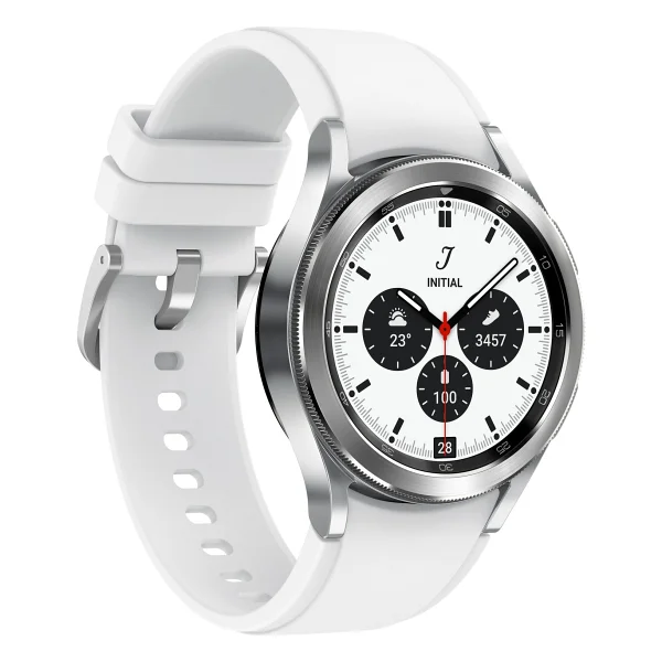 Samsung Galaxy Watch 4 Classic 46mm Gümüş Akıllı Saat - Görsel 2