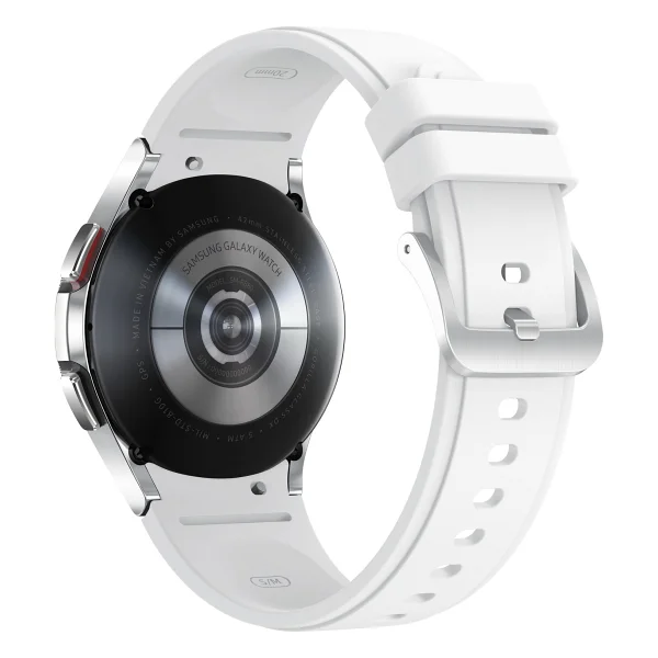 Samsung Galaxy Watch 4 Classic 46mm Gümüş Akıllı Saat - Görsel 3