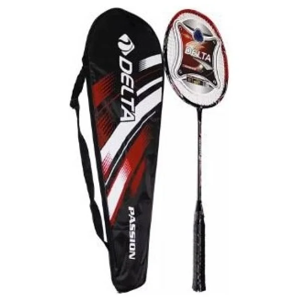 Delta Tek Parça Halinde Üretim Fiberglas Passion Badminton Raketi Ve Deluxe Badminton Çantası Seti - Görsel 9