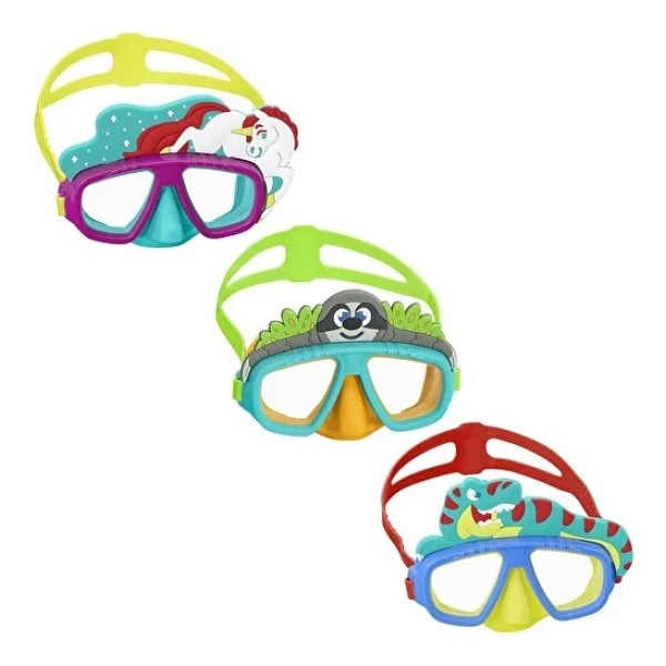 Bestway Aquapals 22064 Çocuk Dalış Maskesi - Görsel 4