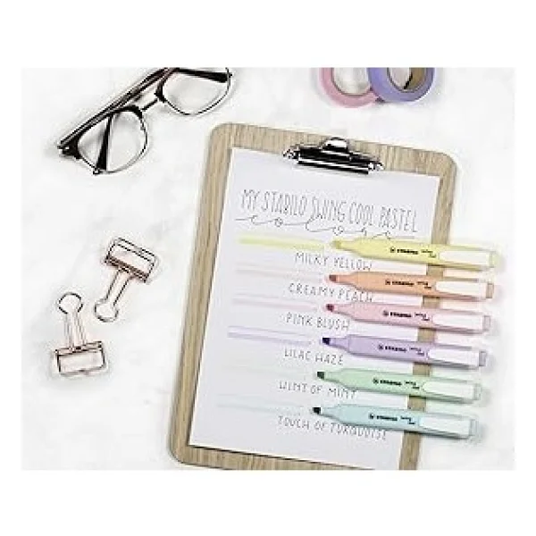 Stabilo Swing Cool Pastel Turkuaz Fosforlu Kalem - Görsel 5