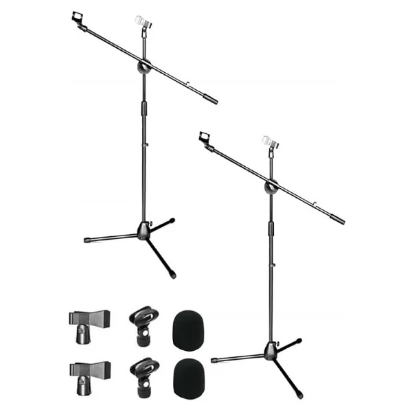 Lastvoice Ms06x 2li Set Akrobat Mikrofon Standı Sehpası - Görsel 2