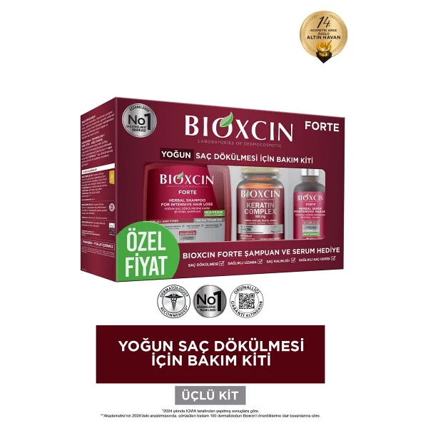 Bioxcin Forte Yoğun Saç Dökülmesi İçin Bakım Kiti - Görsel 7
