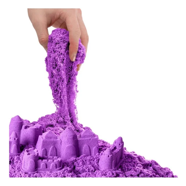 Art Craft Aksesuarlı Mor Kinetik Oyun Kumu 1000 Gr 03694 - Görsel 3