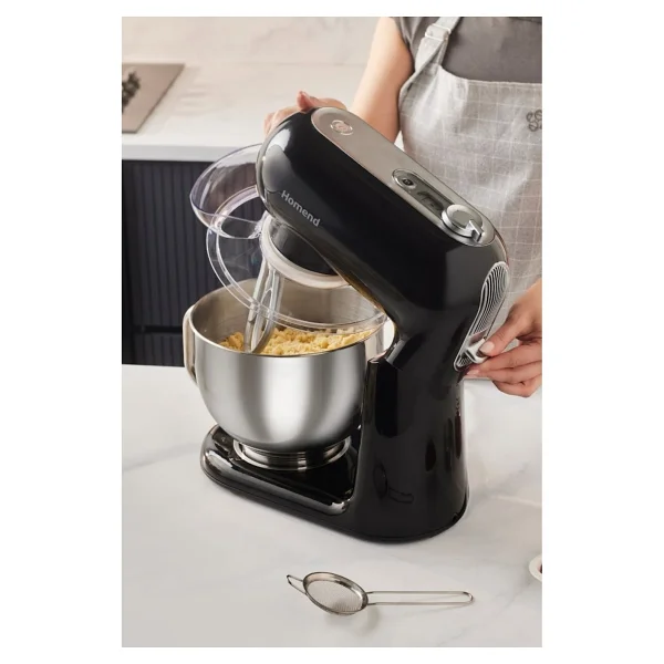 Homend Vintage Profashion 3027h 1500 W 5.5 Lt Siyah Stand Mikser - Görsel 8