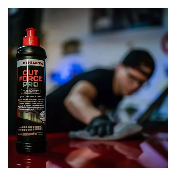 Menzerna Cut Force Pro Altın Seri Ağır Çizik Giderici Kalın Pasta 250 Ml - Görsel 6